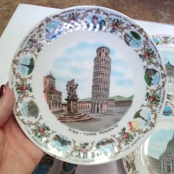 Vintage Mitterteich Set of 4 Italian Souvenir Plates - Picture 6 of 14
